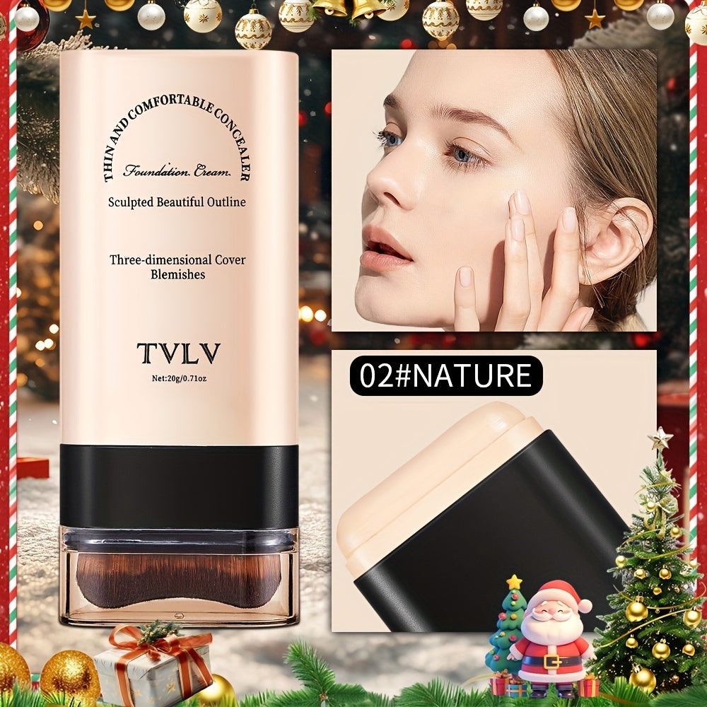 Fond de Teint et Correcteur 2-en-1 - Couvrance Intégrale & Ciblée, Résistant à l'Eau Et aux Sues Pendant Longtemps. Formule Modulable avec Brosse Incorporée pour un Finis Naturels (Multi-Tons jusqu’à Foncé). Options Mat ou Brillant – Idéal au Quotidien, S
