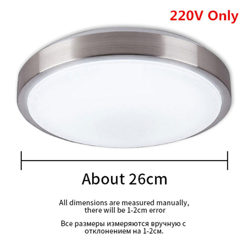 Acrylic Round Modern Minimalist Bathroom Lamp Thin Ceiling Lamp