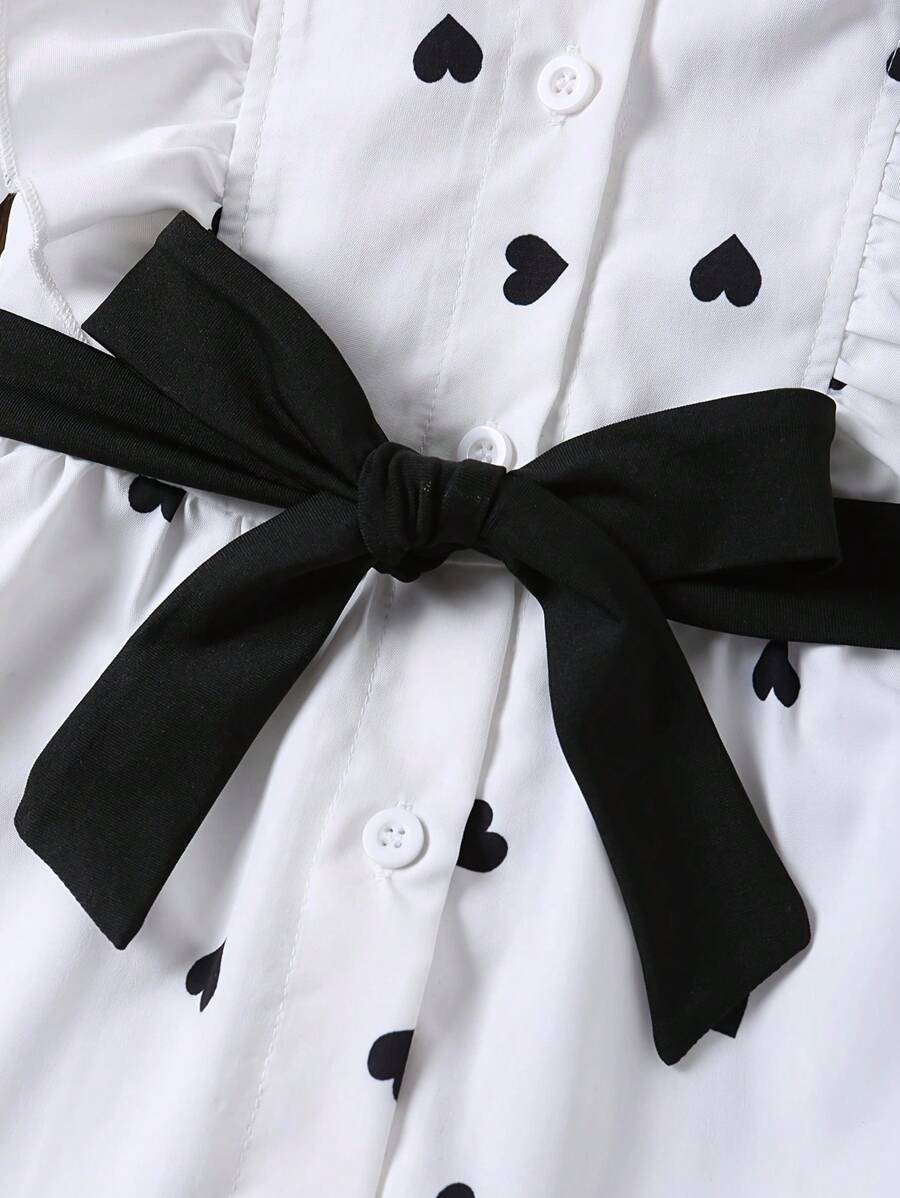 Ensemble de deux pièces pour jeune fille pour le printemps et l'automne, avec haut ceinturé et leggings, avec un sens de la conception et de la qualité
