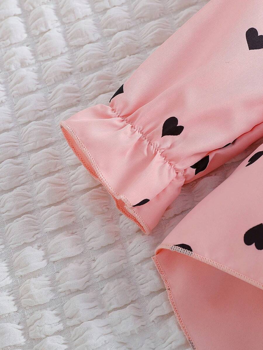 Ensemble de deux pièces pour jeune fille pour le printemps et l'automne, avec haut ceinturé et leggings, avec un sens de la conception et de la qualité