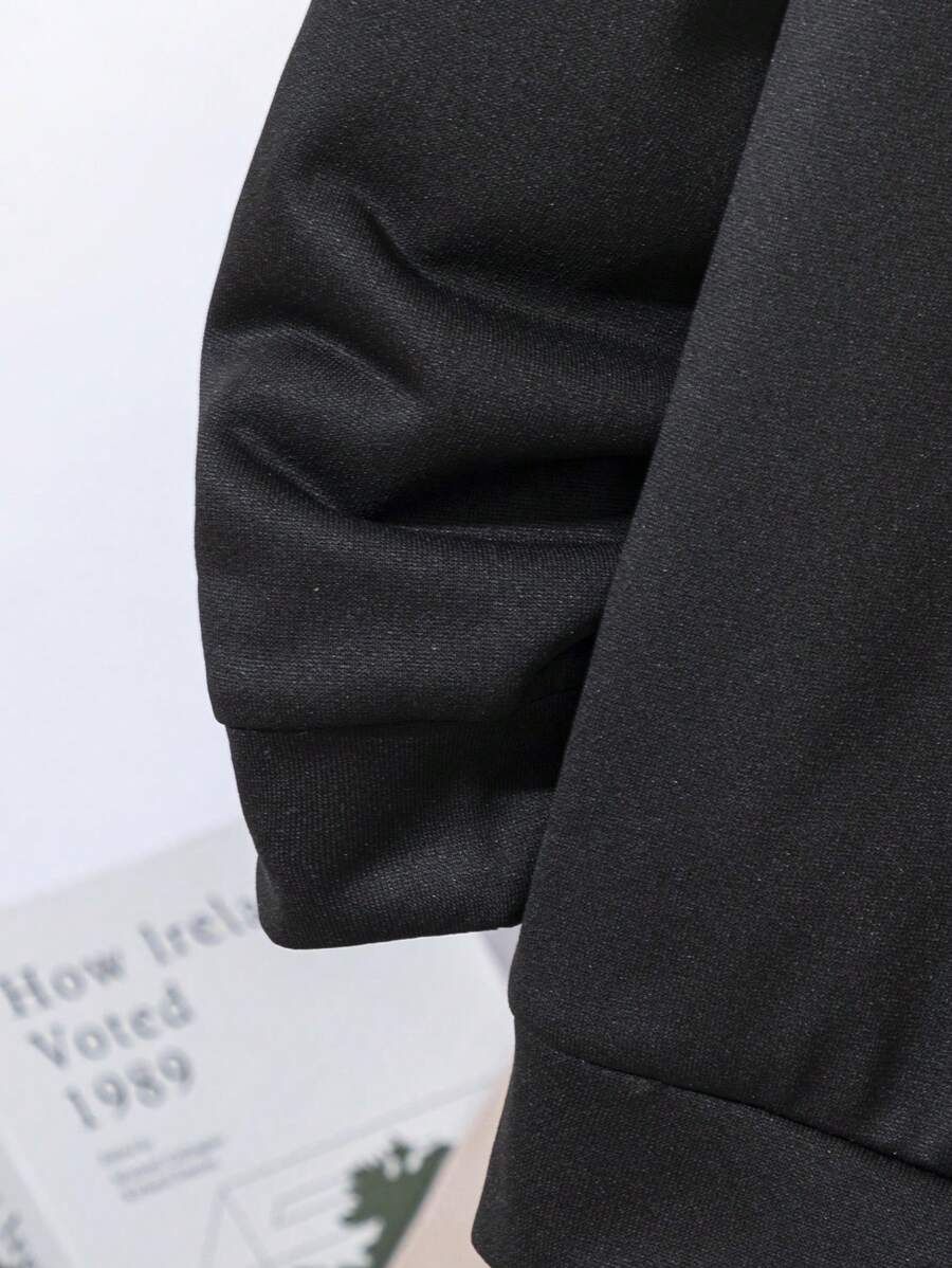 2 pièces Ensemble de tenue mode collège style graphique pour garçon préadolescent, comprend un t-shirt et un pantalon, convient pour l'école, le casual quotidien, les sports et les saisons d'automne/hiver
