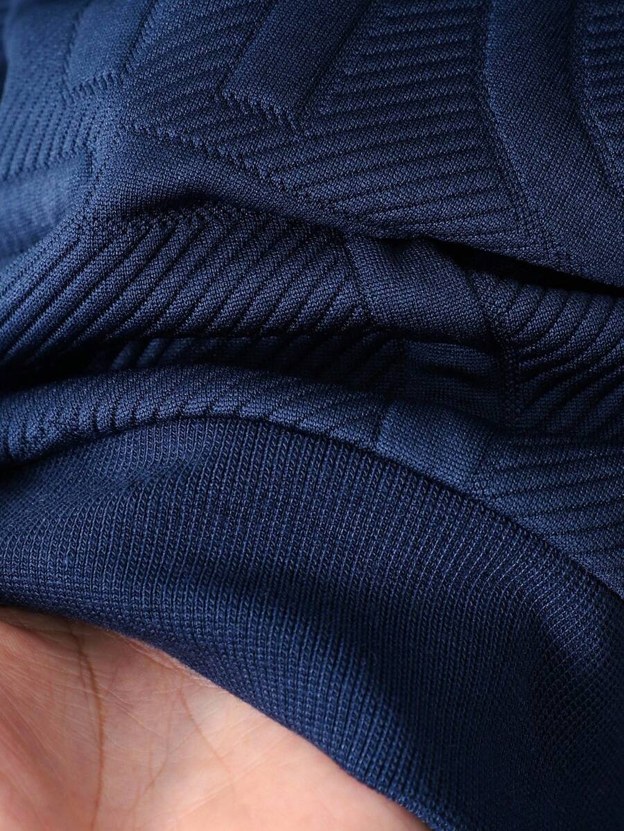 3 pièces/Set Sweat-shirt-shirt texturé avec lettrage, pantalon de survêtement et sac à dos pour pré-adolescents (peuvent être vendus séparément)