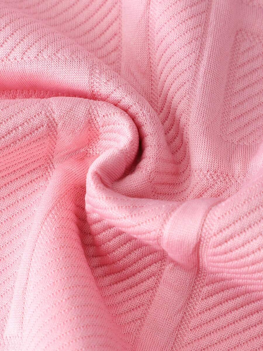 3 pièces/Set Sweat-shirt-shirt texturé avec lettrage, pantalon de survêtement et sac à dos pour pré-adolescents (peuvent être vendus séparément)