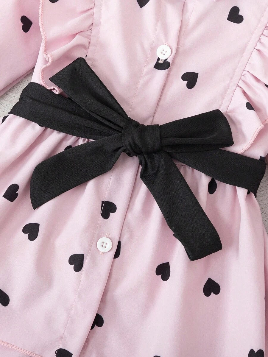 Ensemble de deux pièces pour jeune fille pour le printemps et l'automne, avec haut ceinturé et leggings, avec un sens de la conception et de la qualité
