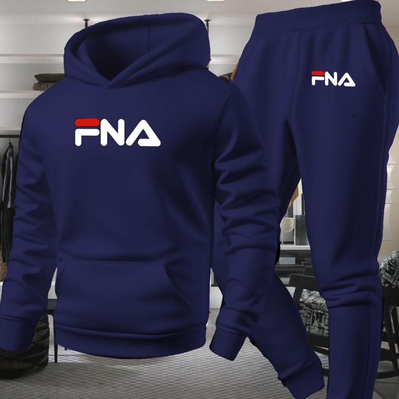 Ensemble Décontracté Homme Automne/Hiver, Sweat à Capuche et Pantalon avec Poches, Taille Régulière, Tenue Sportive Extérieur, Pull à Manches Longues et Jogging