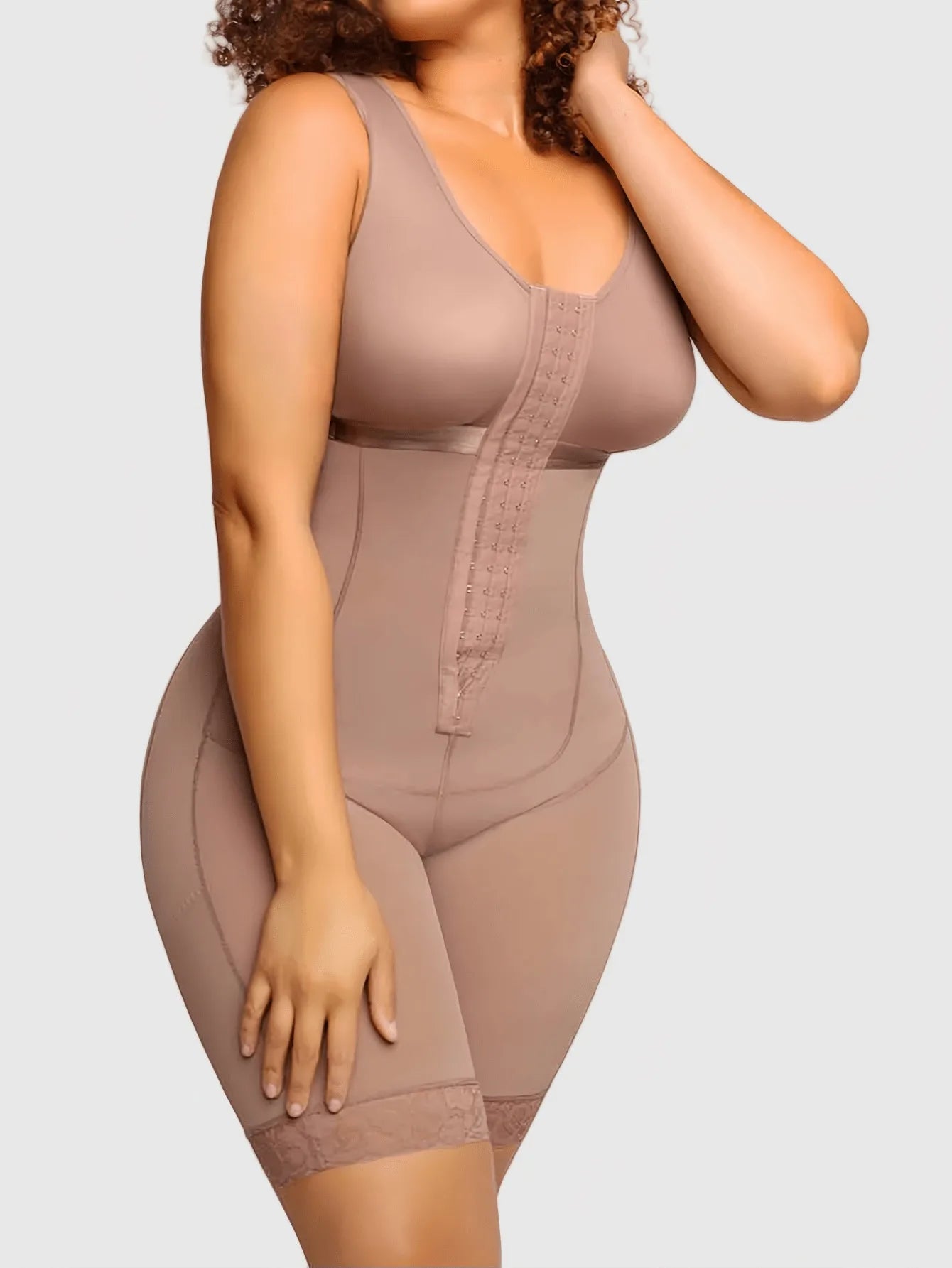 Women Fajas Colombianas Tummy Control Shapewear Postpartum Full Body Shaper Butt Lifter Bodysuit Slim Waist Open Crotch