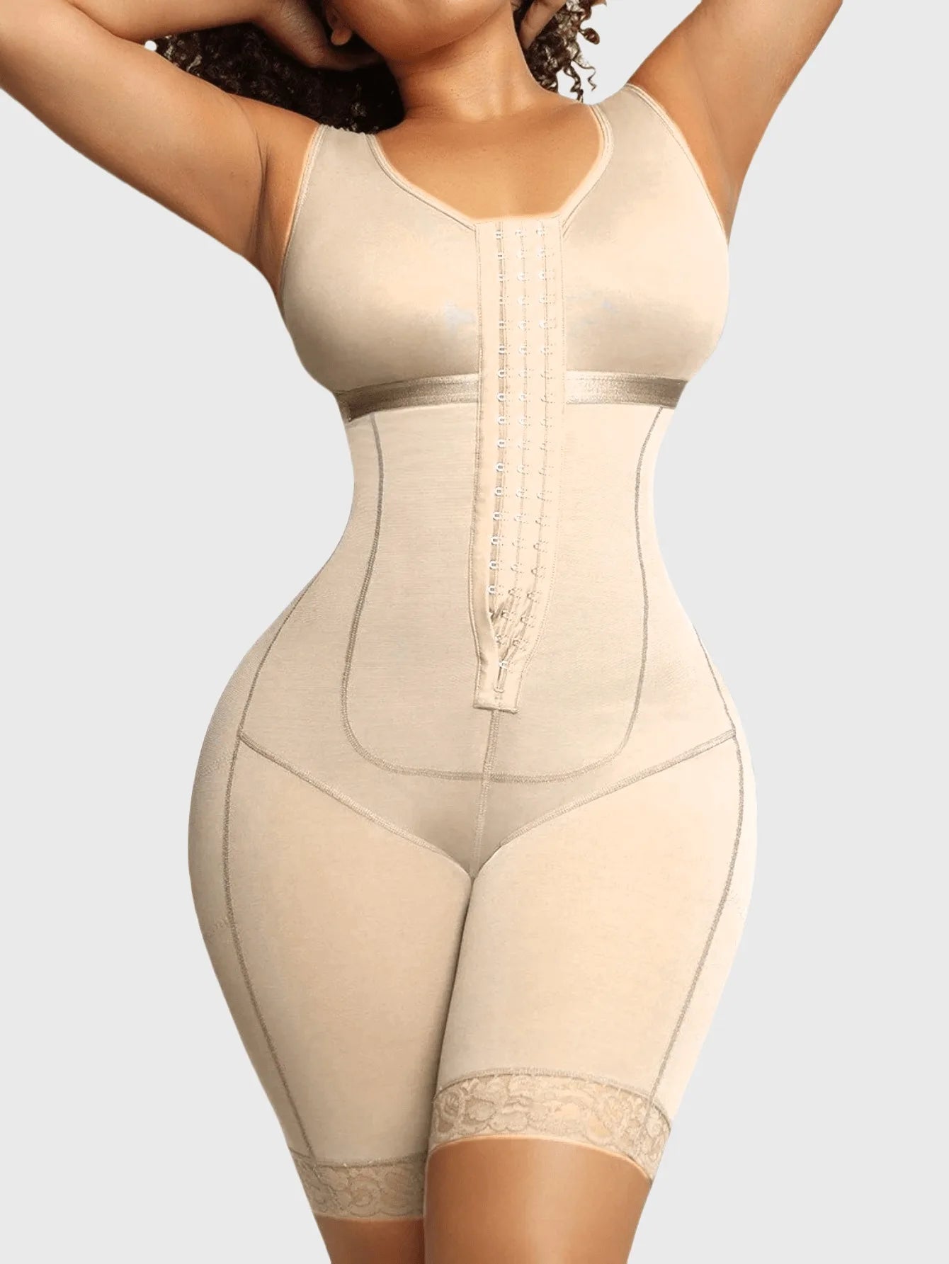 Women Fajas Colombianas Tummy Control Shapewear Postpartum Full Body Shaper Butt Lifter Bodysuit Slim Waist Open Crotch