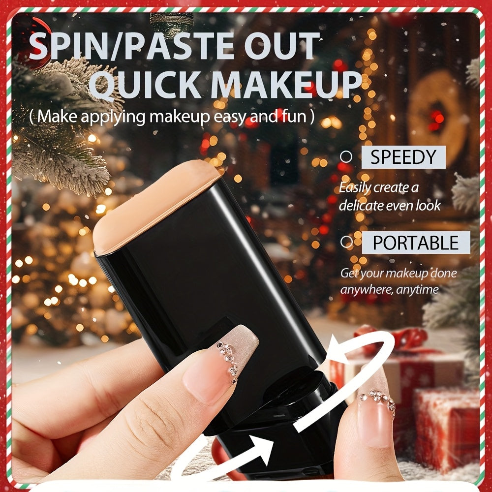 Fond de Teint et Correcteur 2-en-1 - Couvrance Intégrale & Ciblée, Résistant à l'Eau Et aux Sues Pendant Longtemps. Formule Modulable avec Brosse Incorporée pour un Finis Naturels (Multi-Tons jusqu’à Foncé). Options Mat ou Brillant – Idéal au Quotidien, S