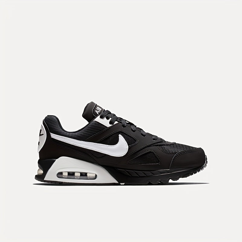 Nike Air Max 90 Femme - Chaussures de Running Légères - Tige en Tissu Respirant, Technologie Air Max Amortissante, Confort Toute Saison pour Gym, Entraînement & Usage Quotidien - Design Noir/Blanc, Chaussures de Sport, Design Sportif Élégant, Coupe Confor