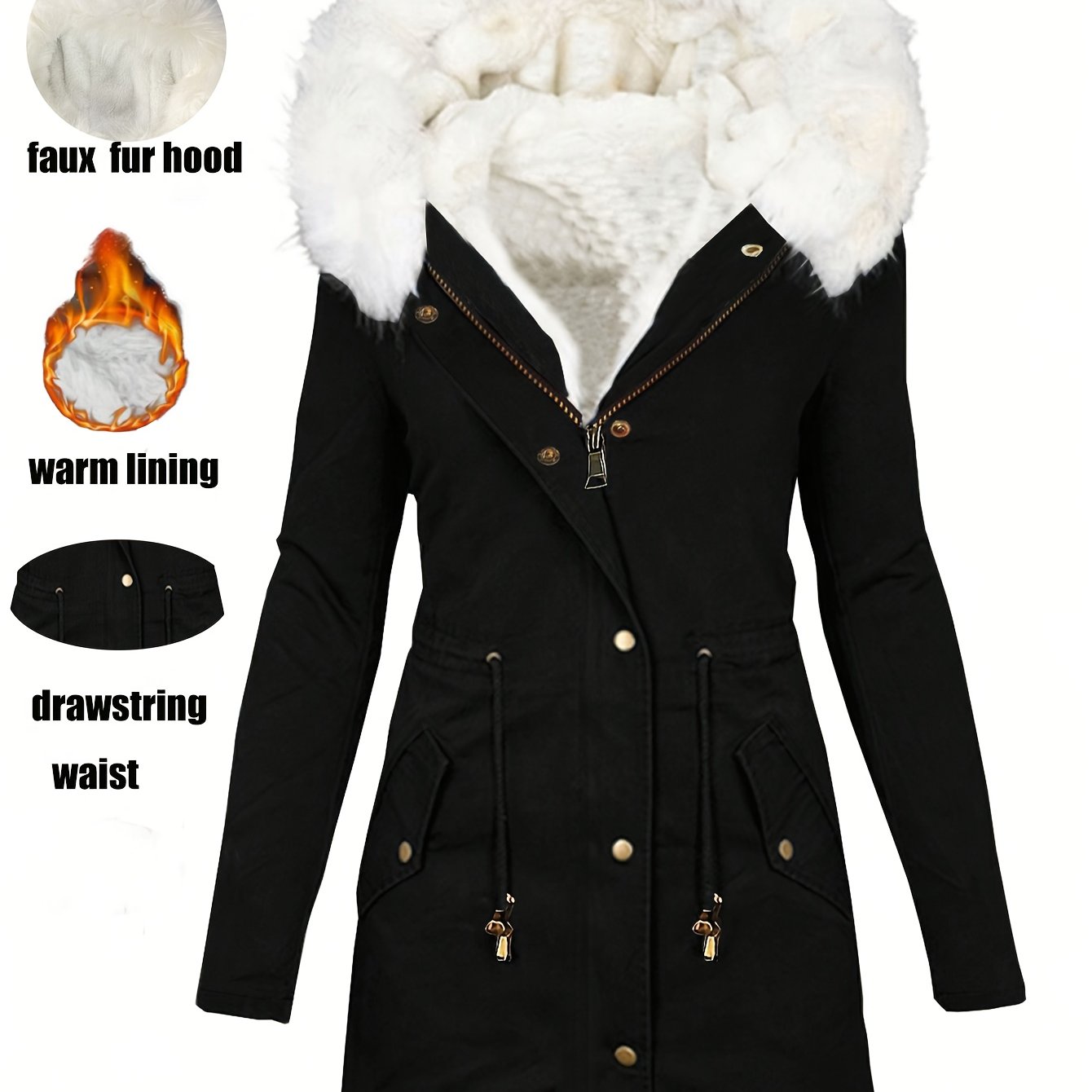 Manteau pour Femme Automne-Hiver P0838