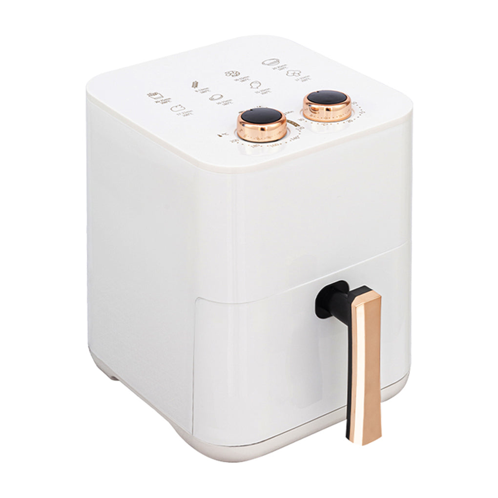 Air Fryer 12L Stainless Steel Visible Large Capacity Electric Oven Touch Screen Multifunctional Electric Fryer EU Plug