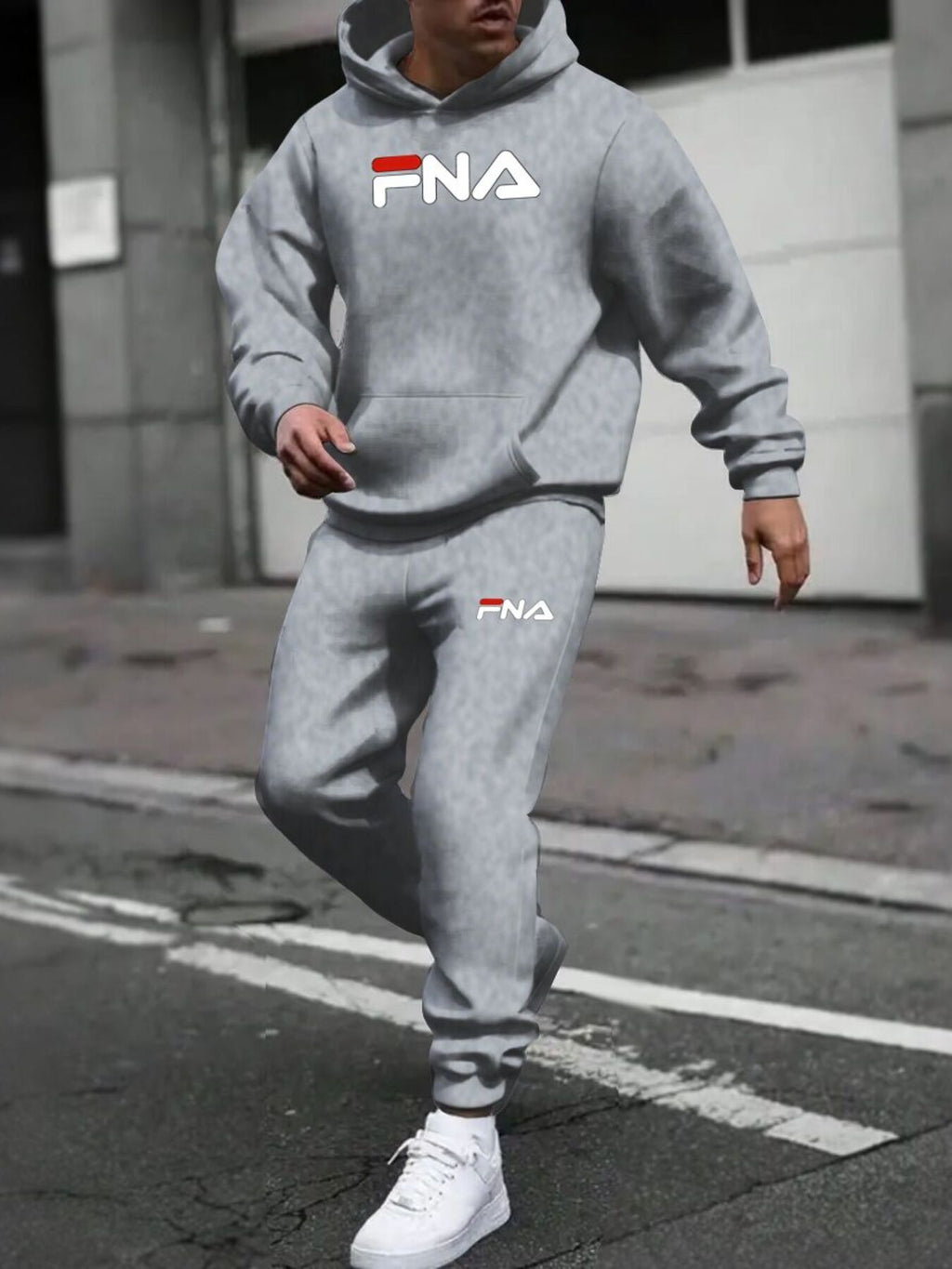 Ensemble Décontracté Homme Automne/Hiver, Sweat à Capuche et Pantalon avec Poches, Taille Régulière, Tenue Sportive Extérieur, Pull à Manches Longues et Jogging