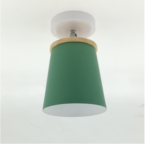 Macaron Ceiling Lamp Aisle Light LED Color Iron Home Lighting